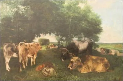 Qui a peint La sieste pendant la saison des foins ?