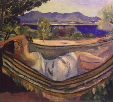 Qui a peint Sieste dans le hamac ?