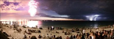 Vous tes assis(e) sur cette plage, et vous admirez un magnifique feu d'artifice, qu'allez-vous devoir faire dans les minutes qui viennent ?