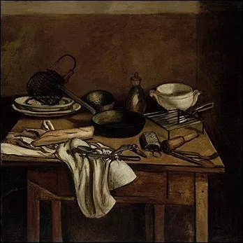 La table de cuisine.