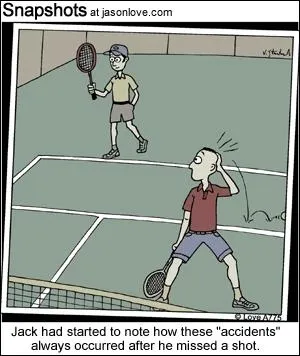 En double, si la balle de service touche le partenaire du serveur avant de franchir le filet, que dcide-t-on ?