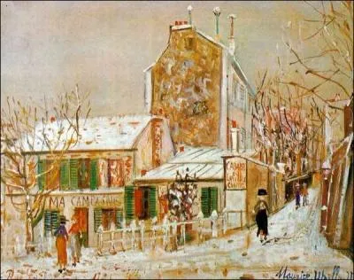 Ce caf-cabaret parisien a t peint par Maurice Utrillo, quel est son nom ?