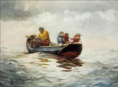 En septembre 1910 meurt Winslow Homer, peintre et aquarelliste américain. Ses oeuvres réalistes et rigoureuses sont principalement du genre ... .