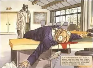 Ce crapaud, homme d'affaires tr&egrave;s puissant et sans scrupules sera assassin&eacute; par Blacksad. Qui est-ce ?