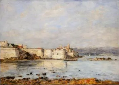 'Antibes, les fortifications. ' Est-ce peint par lui ?