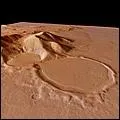 Sur Mars, la couche d'air est plus mince que sur la Terre. Dans quelle proportion ?