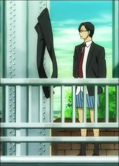 pisode 12 - Un seul habitant de l'Arakawa rencontre en personne le pre de K, finalement. De qui s'agit-il ?