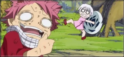 (Épisode 20) 
Qu'y a-t-il dans l'œuf que tient Lisanna ?