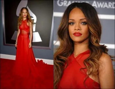 A la crmonie des Grammy Awards 2013, Rihanna a repris une chanson. De qui est la chanson et avec qui l'a-t-elle interprte ?