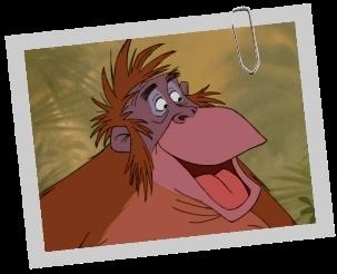 Quel orang-outan apparat dans  Le livre de la jungle  de Disney ?