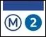 Laquelle de ces stations ne fait pas partie de ligne 2 ?