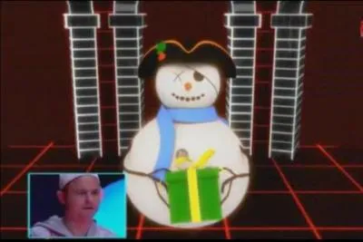 Dans l'mission spciale   ONDAR  Fort Boyard   Que doivent trouver les lascars sur le bonhomme de neige pour gagner la cl ?