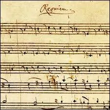 Quel morceau de musique est compos pour la messe des morts ?