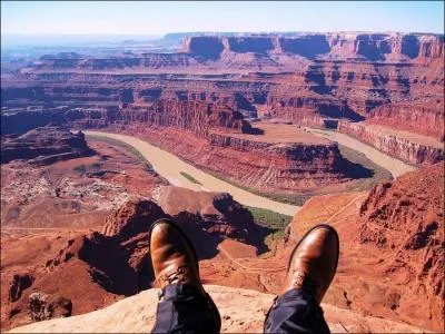 Sur cette photo, vous jouez les touristes dans un tat amricain des Etats-Unis...
