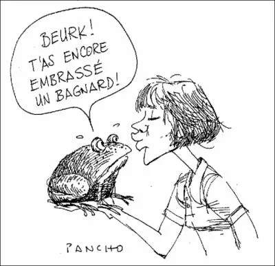 Cadeau avec ce film qui voit un groupe sirotant sans se dlecter un breuvage  base d'ail & chalotte dans lequel marine un crapaud :