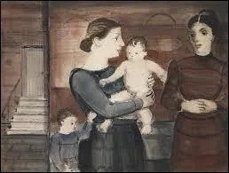 Qui a peint Scne de famille ?