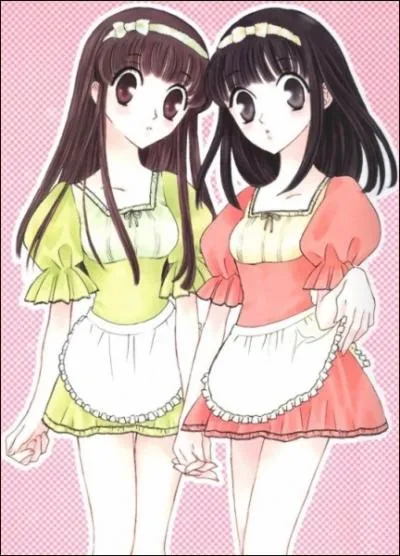 Comment s'appellent ces deux filles ?