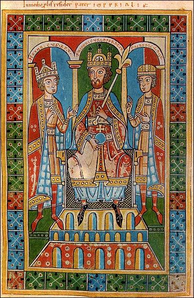 Quel empereur à la barbe aux reflets cuivrés est élu roi de Germanie en 1152 et couronné empereur en 1155 par le pape ?