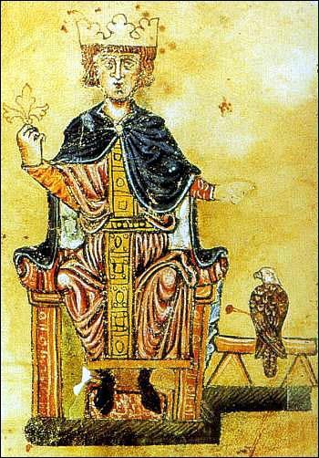 A partir de 1221, l'empereur Frédéric II mit au pas une île du sud de l'Italie. Il s'agit de