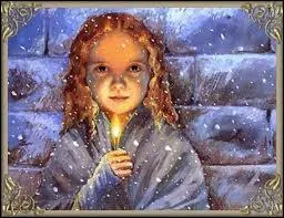 Dans  La petite fille aux allumettes , comment finit l'histoire ?