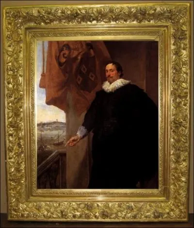 Quel peintre baroque hollandais a ralis ce   Portrait de Nicolaes van der Borght   en 1620 ?