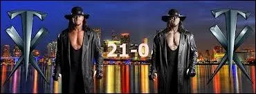 Combien de victoires avait l'Undertaker avant Wrestlemania 29 ?