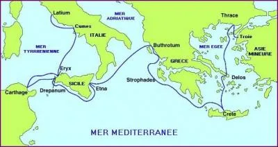 Quel est le parcours que fait Ene ?