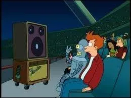 Dans  L'enfer c'est les autres robots , comment Bender a-t-il rencontr Fender ?