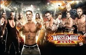 Contre qui a-t-il gagn la ceinture du champion de la WWE  Wrestlemania 26 ?