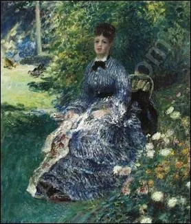 La tapisserie dans le parc.