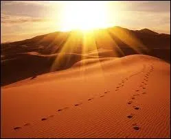 En quelle matire est le soleil lorsque les tempratures sont caniculaires ?