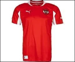 A quelle slection d'Europe appartient ce maillot de football ?