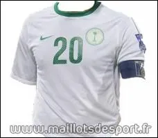 A quelle slection d'Asie appartient ce maillot de football ?