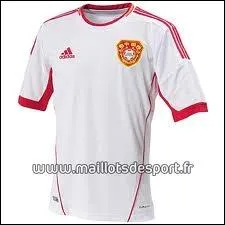 A quelle slection d'Asie appartient ce maillot de football ?