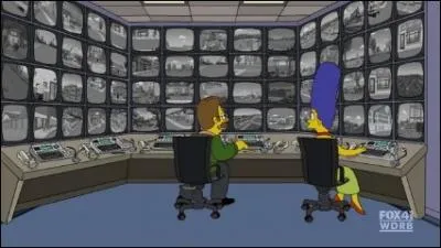 O est le seul endroit non visible par les camras ?