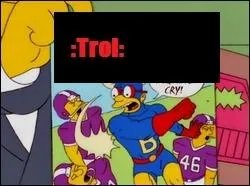 Comment s'appelle la copie de Radioactive-Man avec des lunettes ?