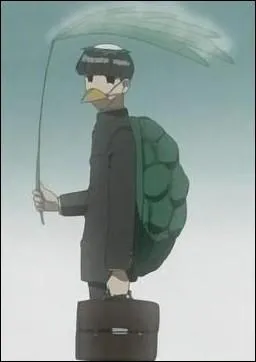 (Ep. 04 - La grenouille et le ... coassent) Lors de cette journe pluvieuse, Tenma veut offrir une place sous son parapluie  Karasuma, mais celui-ci refuse car il possde dj une tenue de :