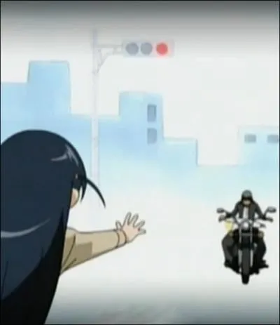 (p. 06 - La Dclaration d'amour ! ) S'tant persuade que Tenma est amoureuse de lui, Kenji va lui faire sa dclaration ! Mais en y allant, il se fait craser par :