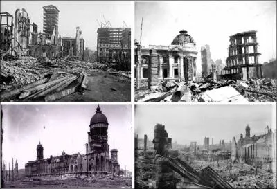 Ces photos de ville dtruite datent de 1906, mais o ont-elles t prises ?