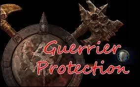 Que portent les guerriers gaulois comme protection ?