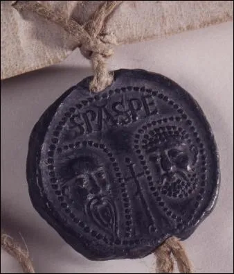 Celle du pape est un document scell et c'est le troisime palier.