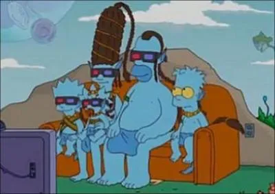 Quelle autre couleur que le jaune a �t� envisag�e pour la peau des Simpson lors de leur cr�ation, mais abandonn�e car plus ch�re que celle-ci ?