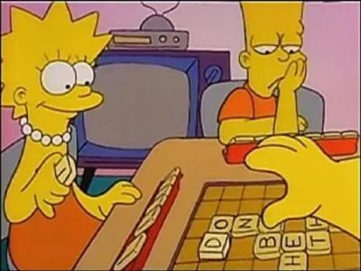 Quel mot Bart invente-t-il � l'occasion d'une partie de Scrabble dans l'�pisode �Bart le g�nie� ?