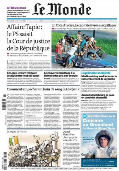 Le fondateur du Journal Le Monde est :