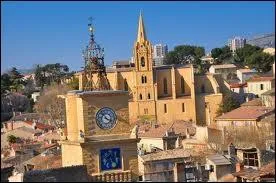 Nous allons  Salon-de-Provence ( Bouche-du-Rhne ). Cette ville est chef-lieu ...