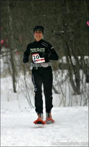 Munis de ... aux pieds, je m'apprte  faire une course d'obstacles !