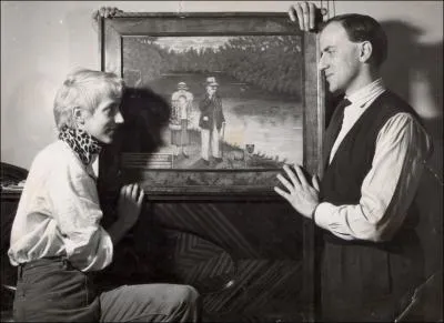 Sur cette photographie, quelle danseuse reconnat-on au ct de Boris Vian ?