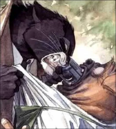 Quel est le caractre de John Blacksad, le hros de la srie ?