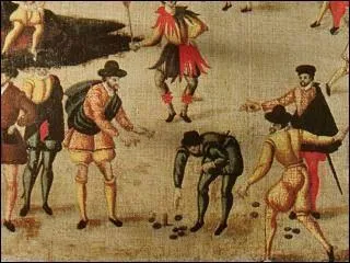 1 quille, 2 palets d'acier, 3 pices de monnaie composent le jeu. Une  pouine  vaut 1 point. Un coup gagnant vaut 3 points. En 2001, se tint le premier  Challenge du Gers . Quel est ce jeu ?