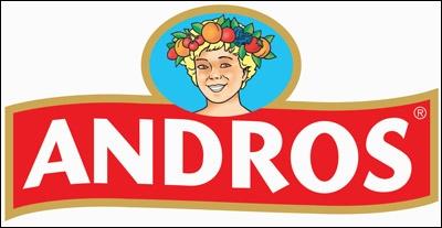 Quel est le slogan de la marque  Andros  ?